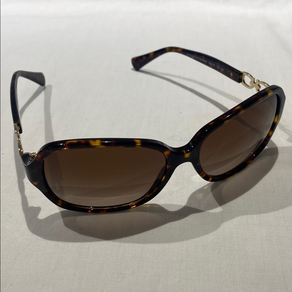Coach Tortoise Shell Sunglasses - Picture 3 of 10